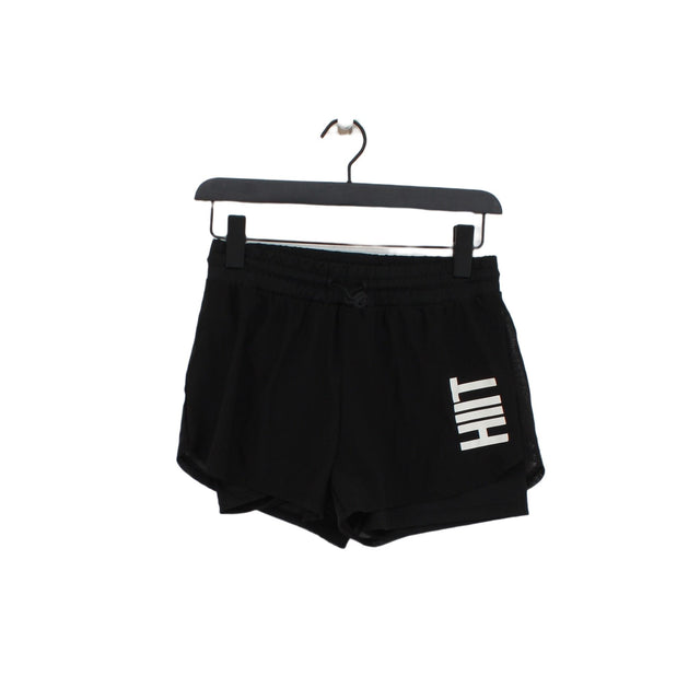 HIIT Women's Shorts S Black Polyester with Elastane