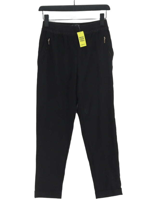 Zara Women's Trousers XS Black 100% Other