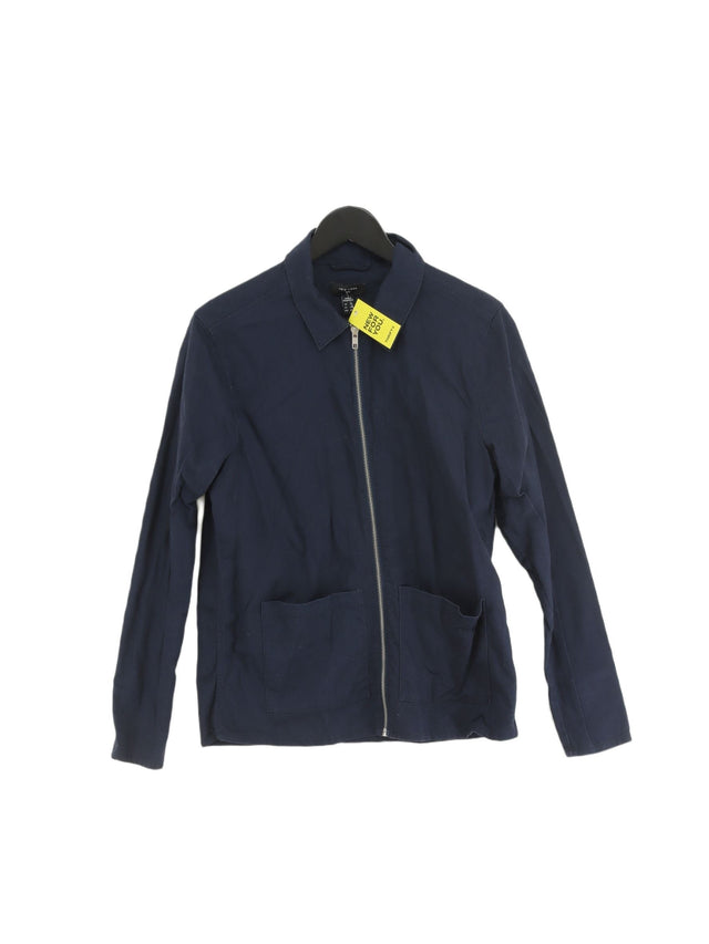 New Look Men's Jacket XS Blue 100% Cotton