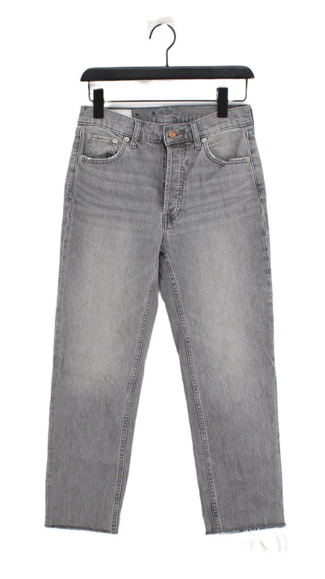 Gap Women's Jeans W 27 in Grey Cotton with Elastane, Spandex