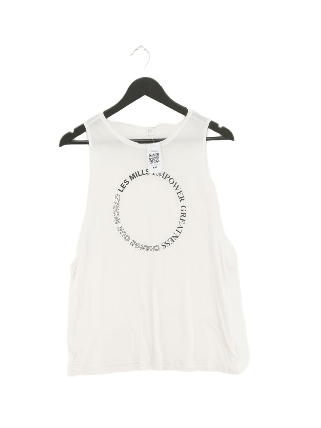 Reebok Women's T-Shirt M White 100% Other