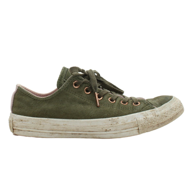 Converse Women's Trainers UK 8 Green 100% Other