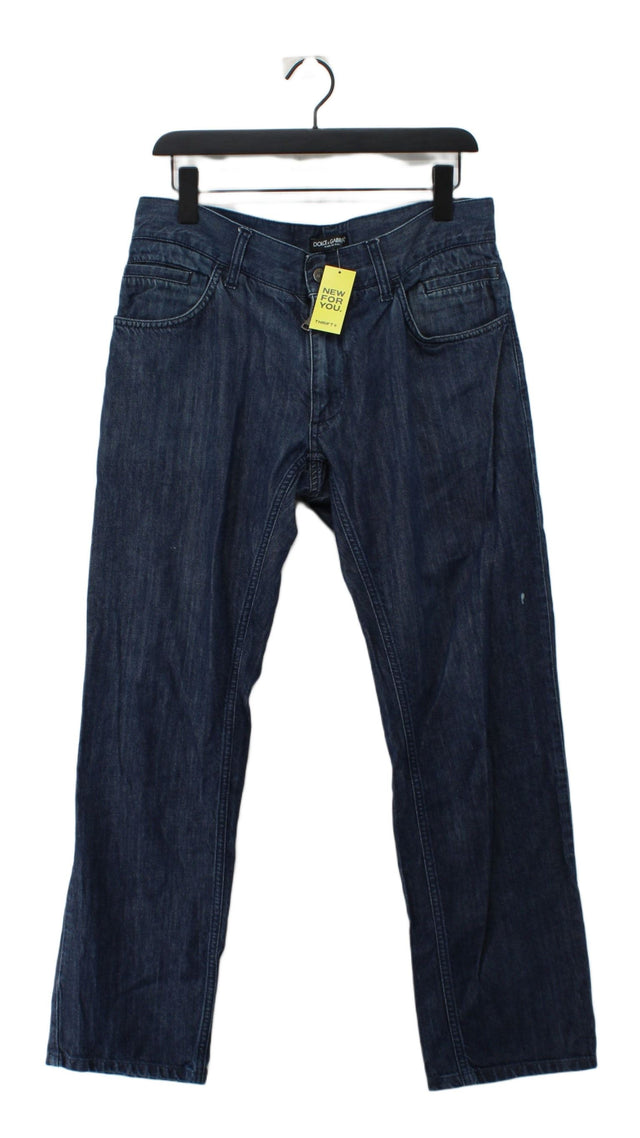 Dolce & Gabbana Women's Jeans UK 20 Blue 100% Cotton