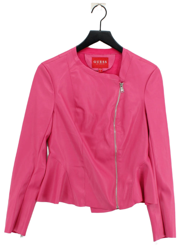 Guess Women's Jacket M Pink 100% Polyester