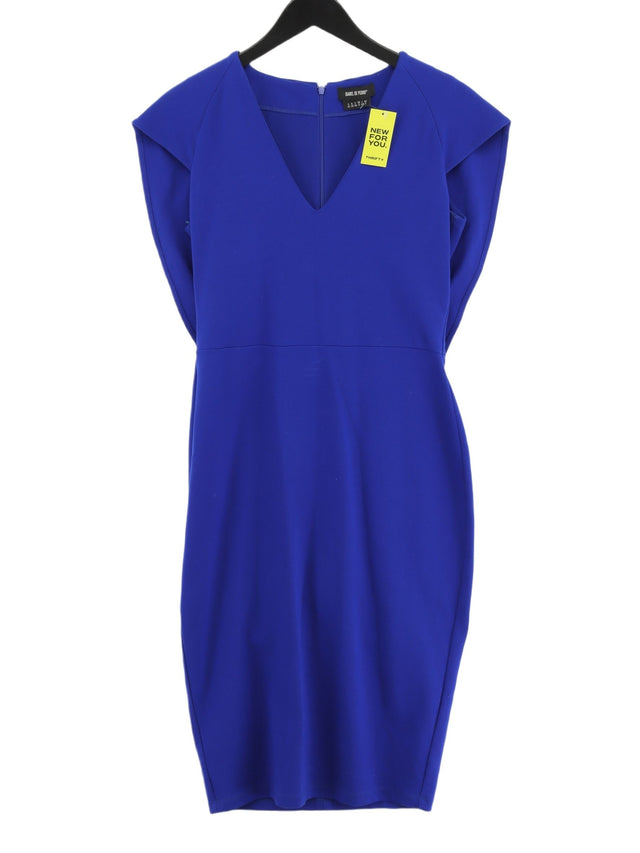 Isabel De Pedro Women's Midi Dress UK 12 Blue Polyamide with Elastane
