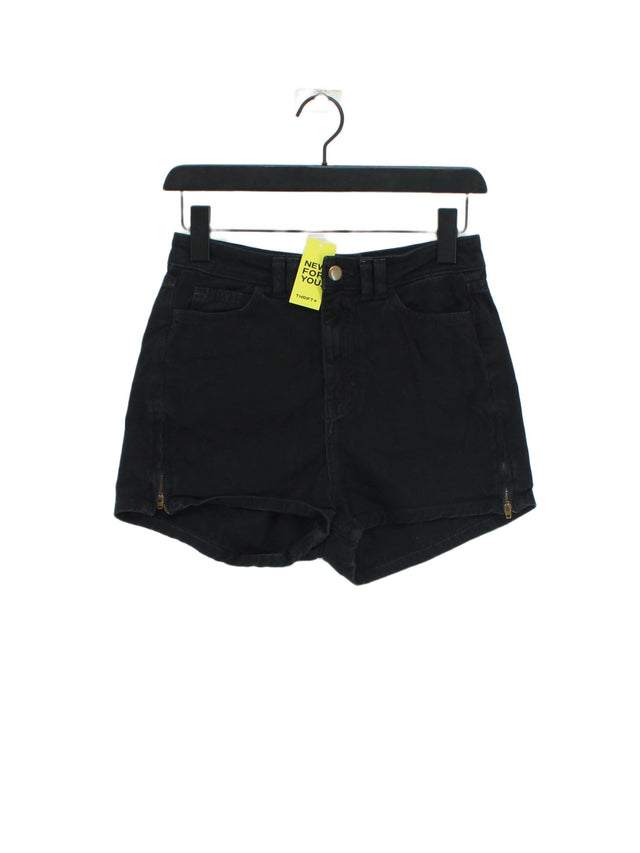 American Apparel Women's Shorts W 26 in Black Cotton with Elastane