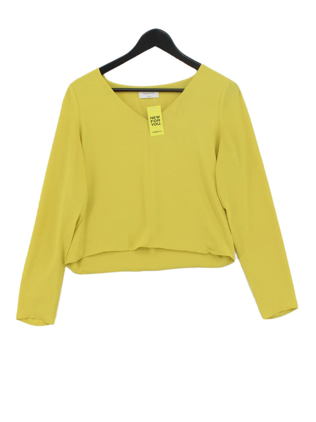 Babaton Women's Top S Yellow 100% Polyester