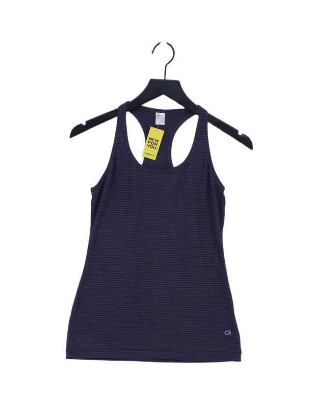 Gap Women's T-Shirt XS Purple Polyester with Lyocell Modal, Spandex