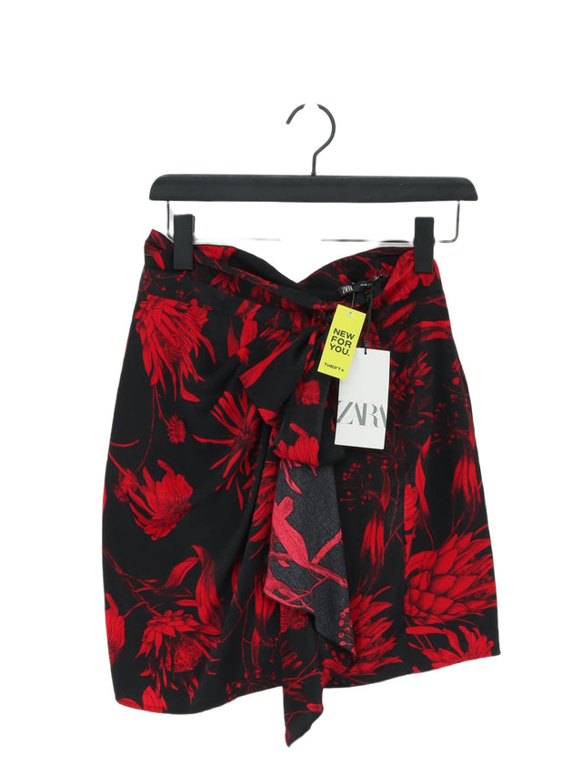 Zara Women's Midi Skirt XS Multi 100% Polyester