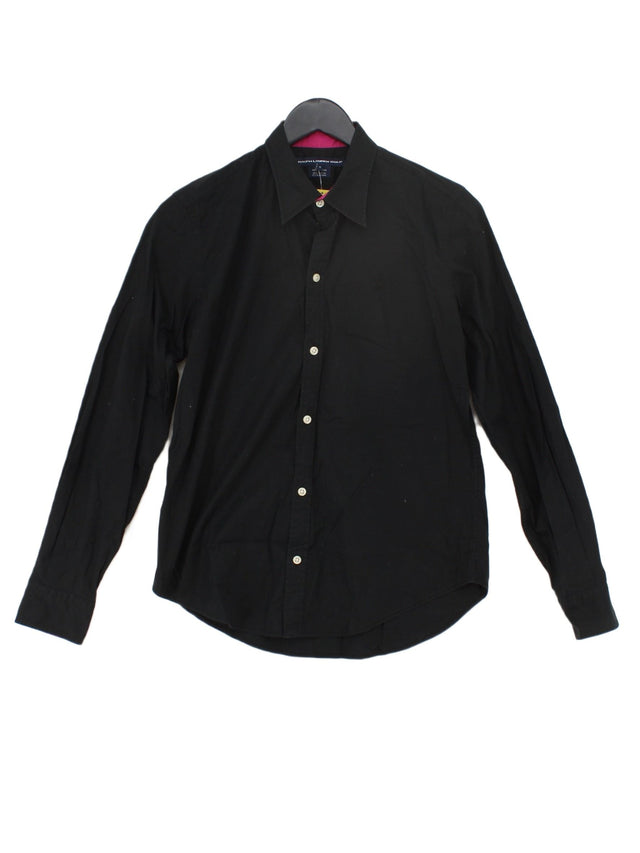 Ralph Lauren Women's Shirt UK 8 Black Cotton with Elastane