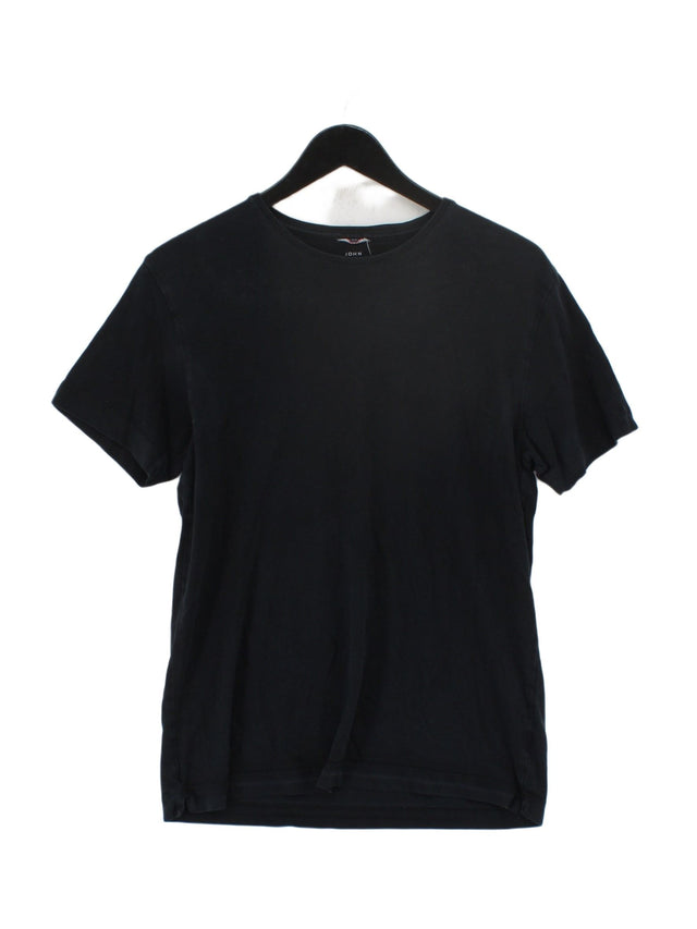 John Lewis Women's T-Shirt S Black 100% Cotton