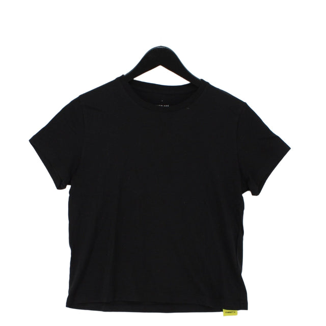 Everlane Women's T-Shirt S Black 100% Cotton