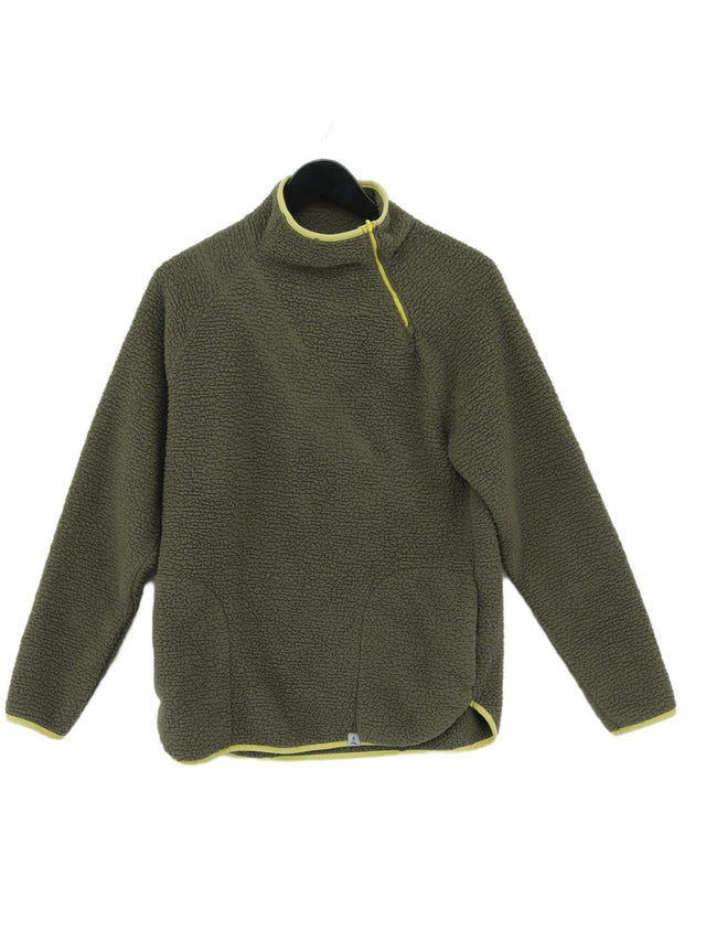 Lands End Women's Jumper M Green 100% Polyester