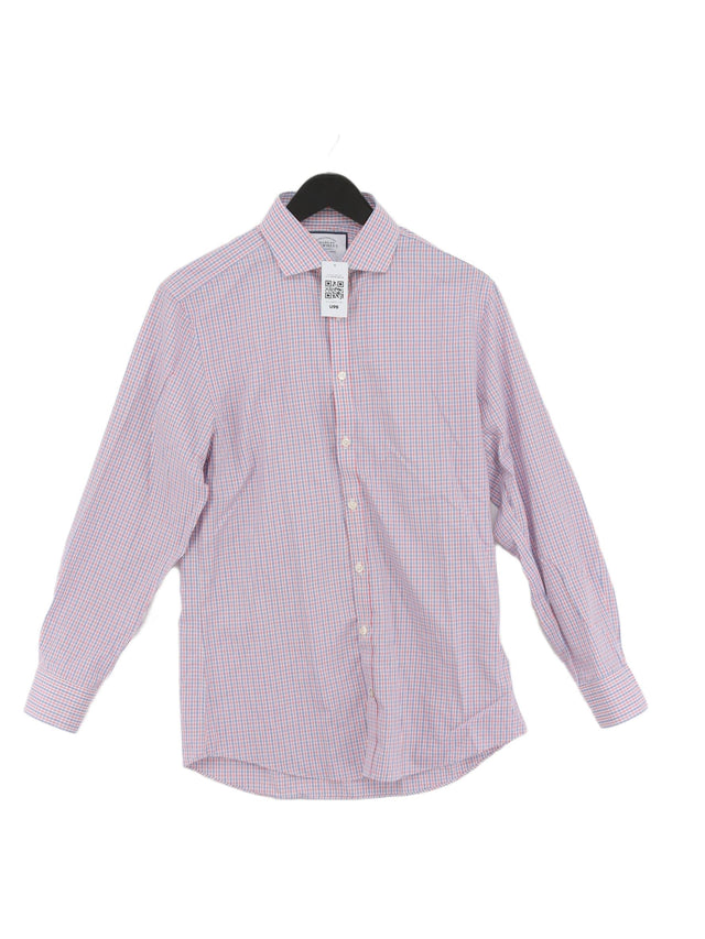 Charles Tyrwhitt Men's Shirt Chest: 40 in Multi 100% Cotton