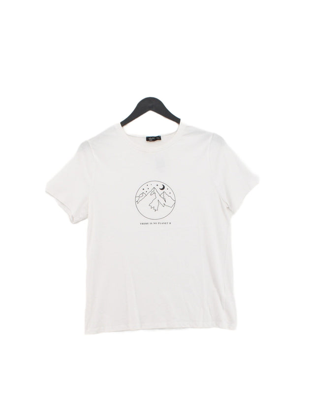 Nobody's Child Women's T-Shirt M White 100% Cotton