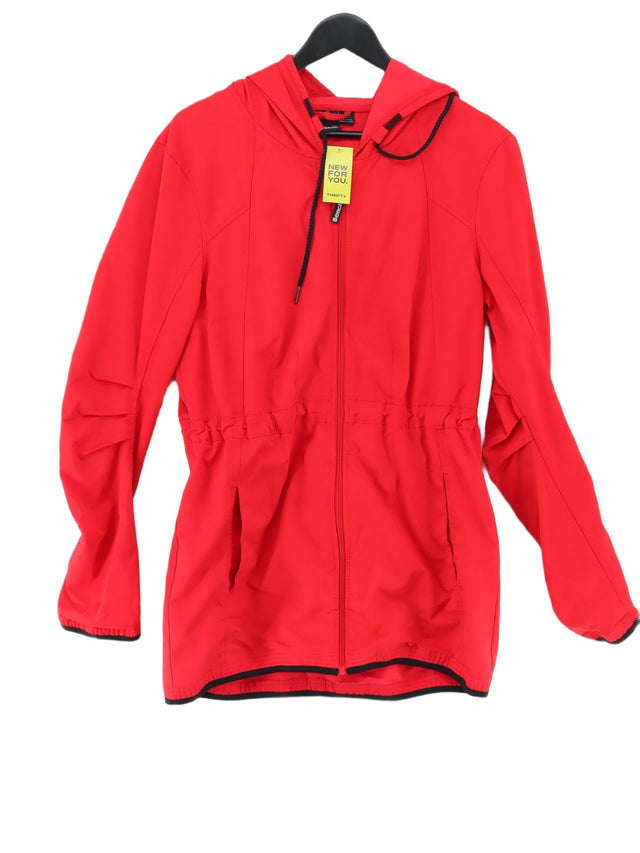 Bench Women's Coat XL Red Polyester with Cotton, Polyamide