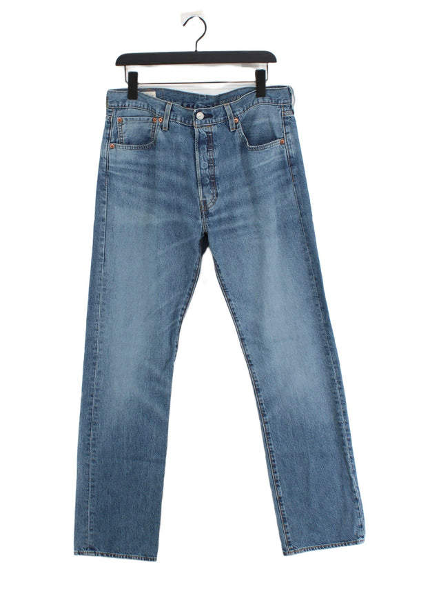Levi’s Men's Jeans W 34 in; L 32 in Blue 100% Cotton