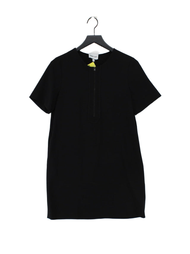 Bimba Y Lola Women's Midi Dress M Black 100% Polyester