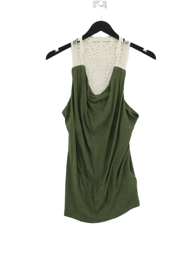 Banana Republic Women's Top S Green 100% Other