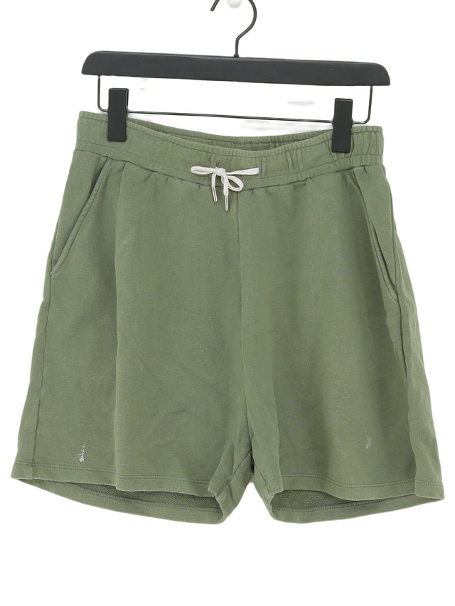 Baukjen Women's Shorts UK 12 Green 100% Cotton