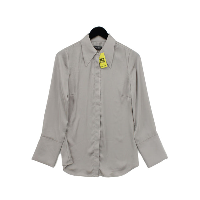 Mint Velvet Women's Shirt S Grey 100% Other