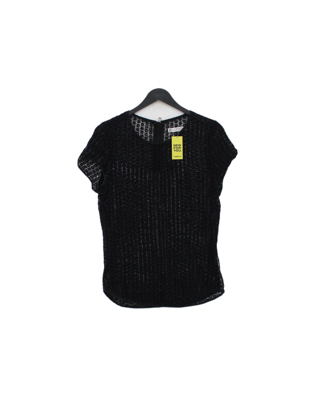 YAYA Women's Top UK 10 Black 100% Other