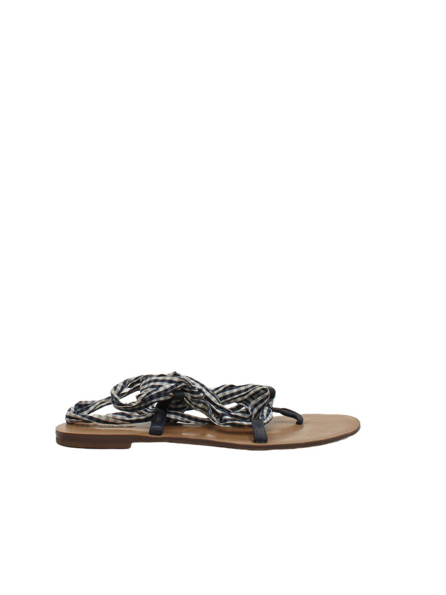 J. Crew Women's Sandals UK 8 Blue 100% Other