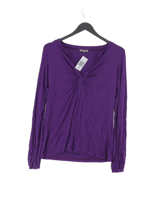 Jigsaw Women's Blouse L Purple 100% Other