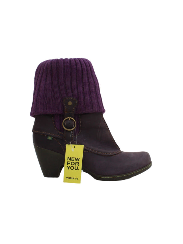 El Naturalista Women's Boots UK 4 Purple 100% Other