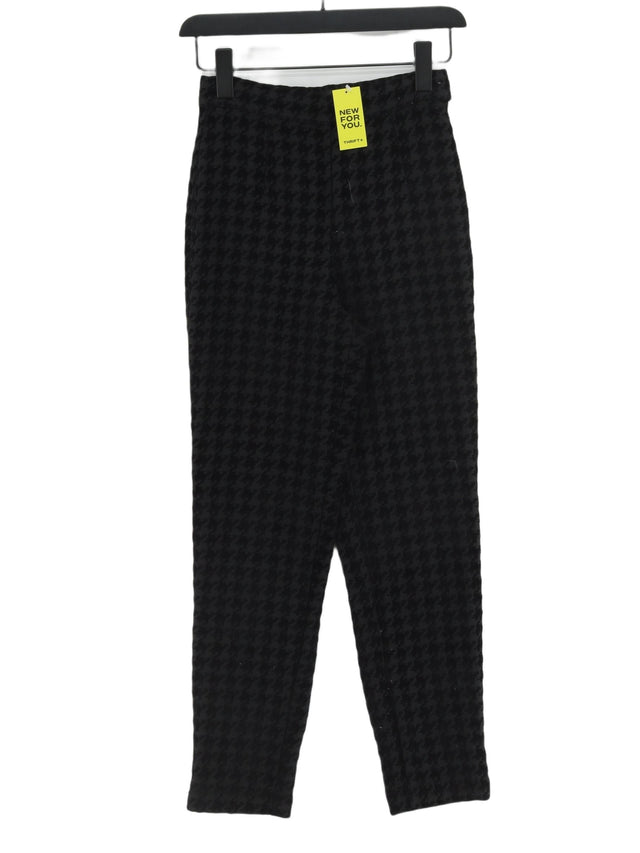 American Apparel Women's Suit Trousers XS Black Polyester with Rayon