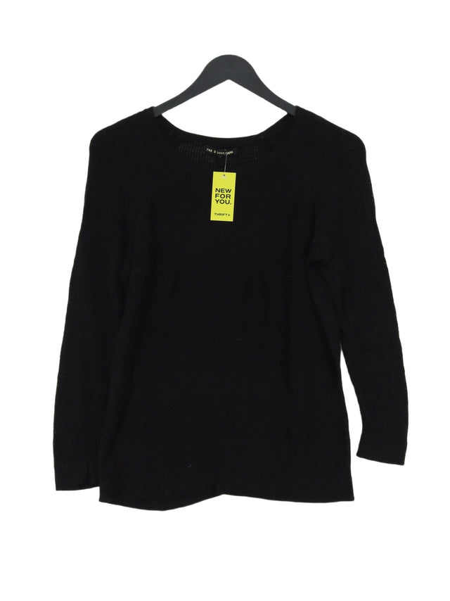 Rag & Bone Women's Jumper XS Black 100% Viscose