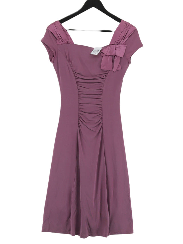 MNG Women's Midi Dress S Purple Other with Elastane, Polyamide, Polyester, Silk