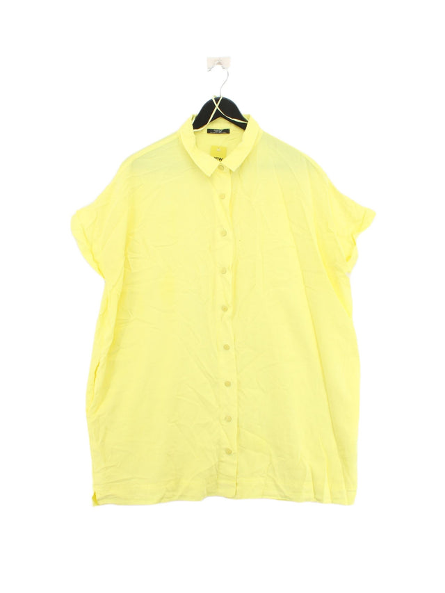 Parfois Women's Shirt XL Yellow 100% Lyocell Modal