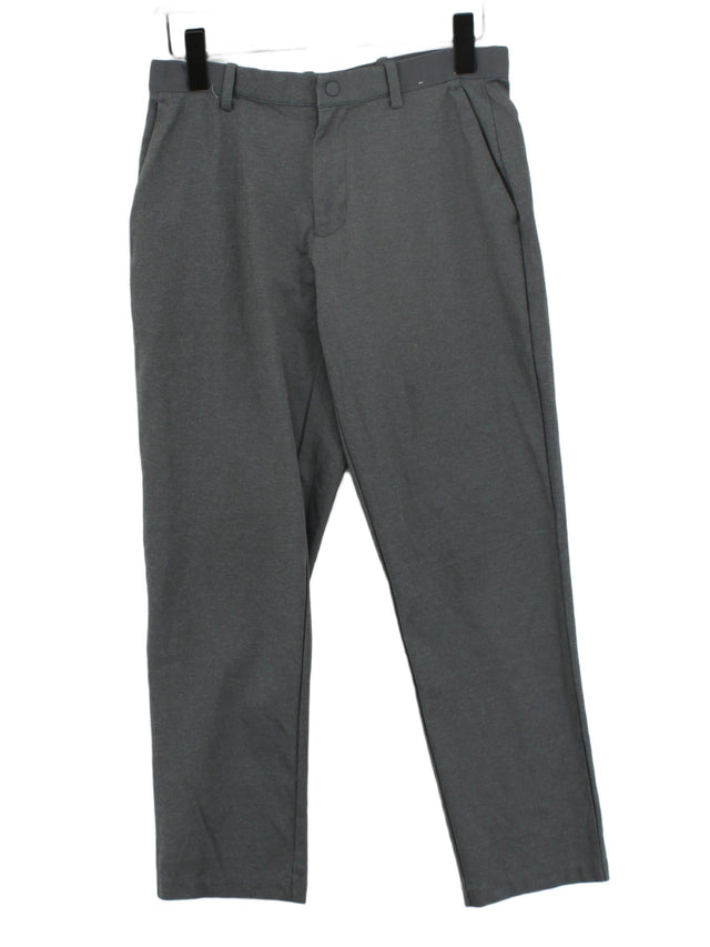 Uniqlo & Lemaire Women's Suit Trousers S Grey Elastane with Polyester