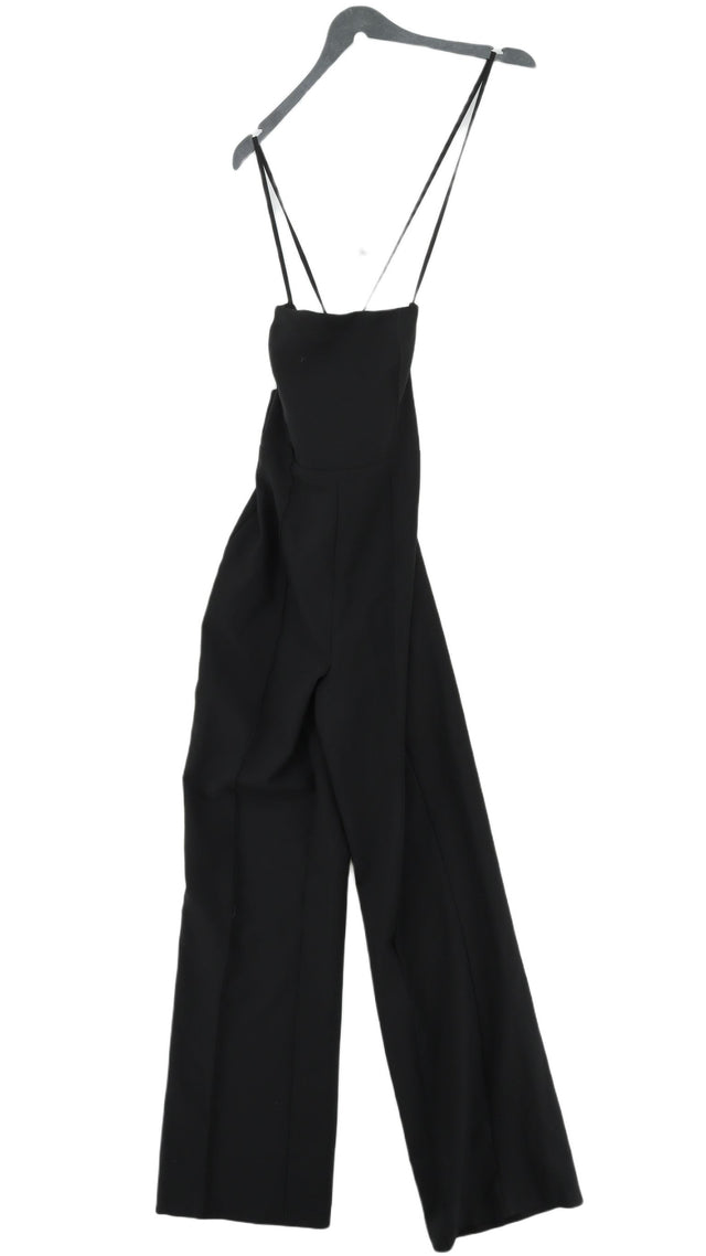 Trendyol Women's Jumpsuit UK 8 Black Polyester with Elastane