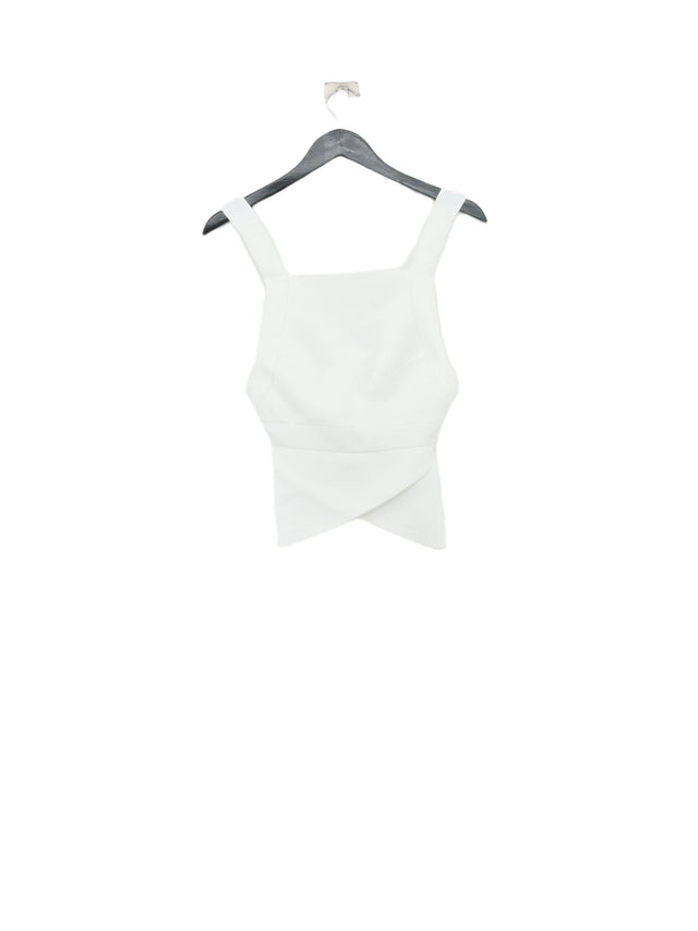 Finders Keepers Women's Top S White 100% Polyester