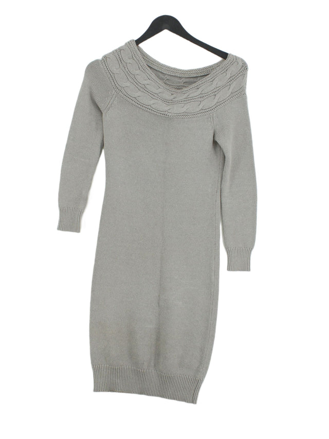 Lovers + Friends Women's Midi Dress XXS Grey 100% Other