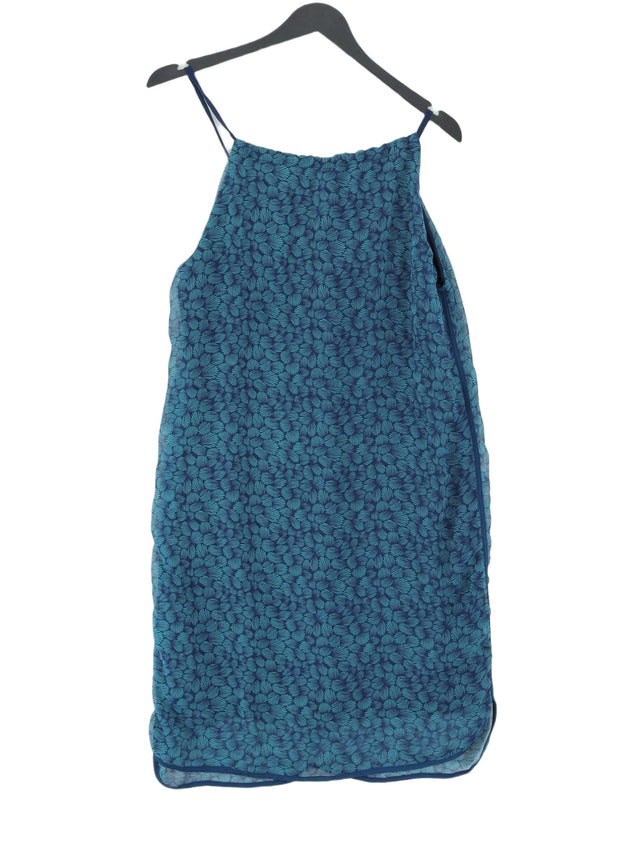 Bellfield Women's Midi Dress UK 12 Blue 100% Polyester