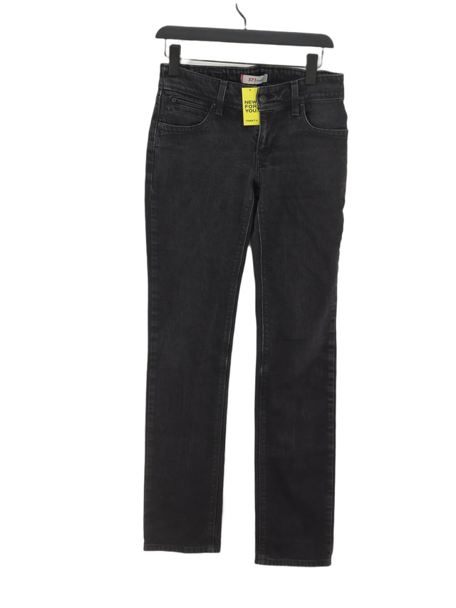 Levi’s Women's Jeans W 30 in Black Cotton with Elastane