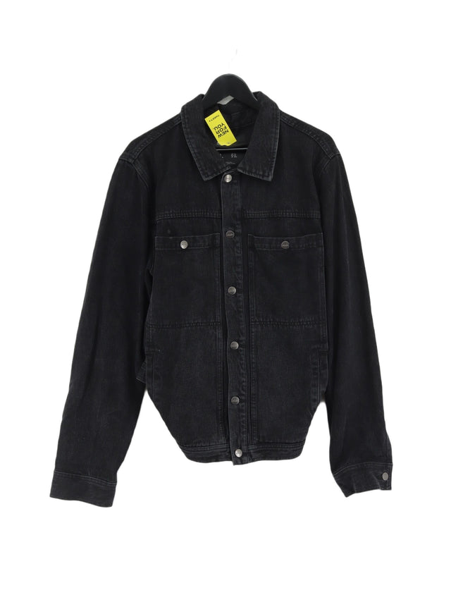 Afends Men's Jacket XL Black 100% Cotton