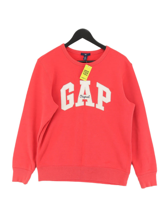 Gap Women's Jumper S Red Cotton with Polyester
