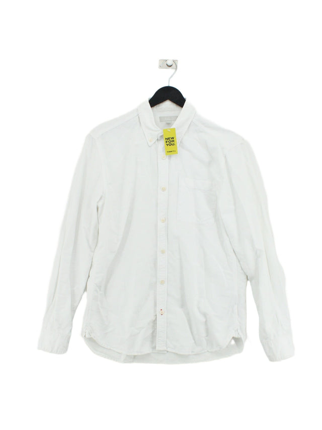 Boden Men's Shirt M White 100% Cotton