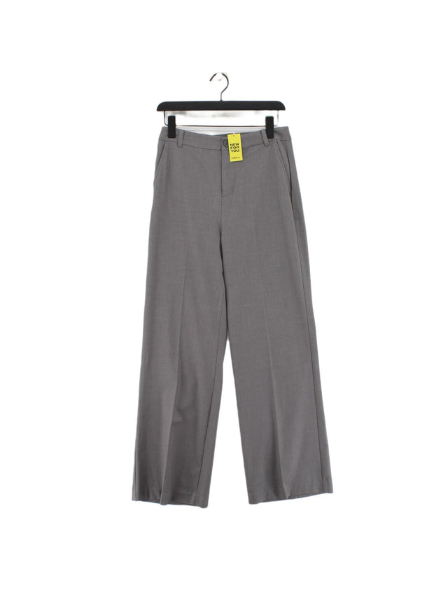 United Colors Of Benetton Women's Suit Trousers UK 8 Grey