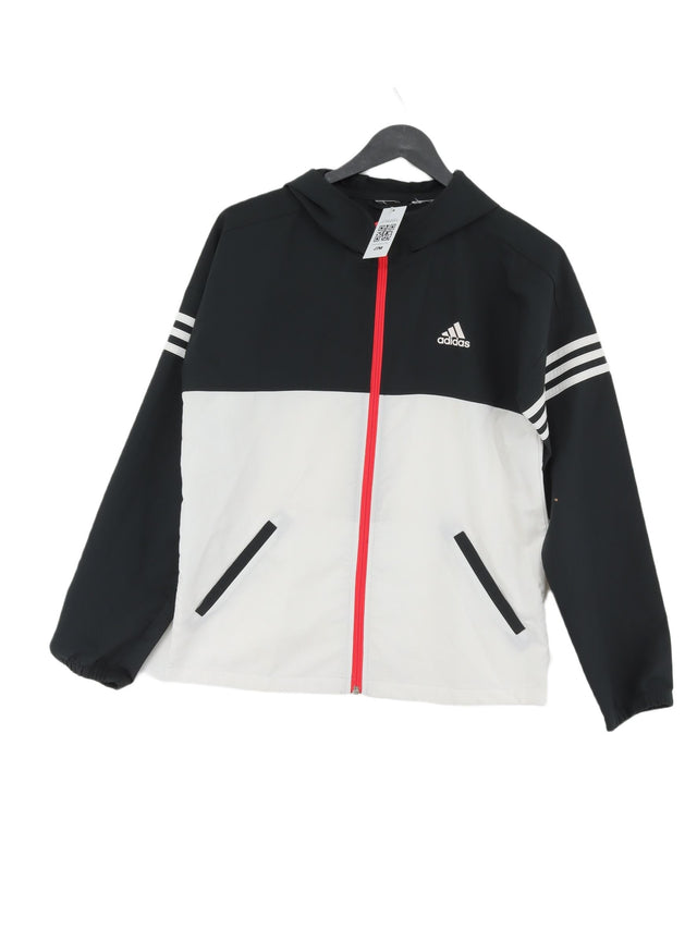 Adidas Men's Hoodie Chest: 38 in White 100% Other