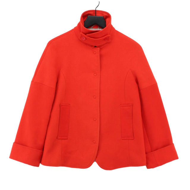 Stile Benetton Women's Coat UK 10 Red