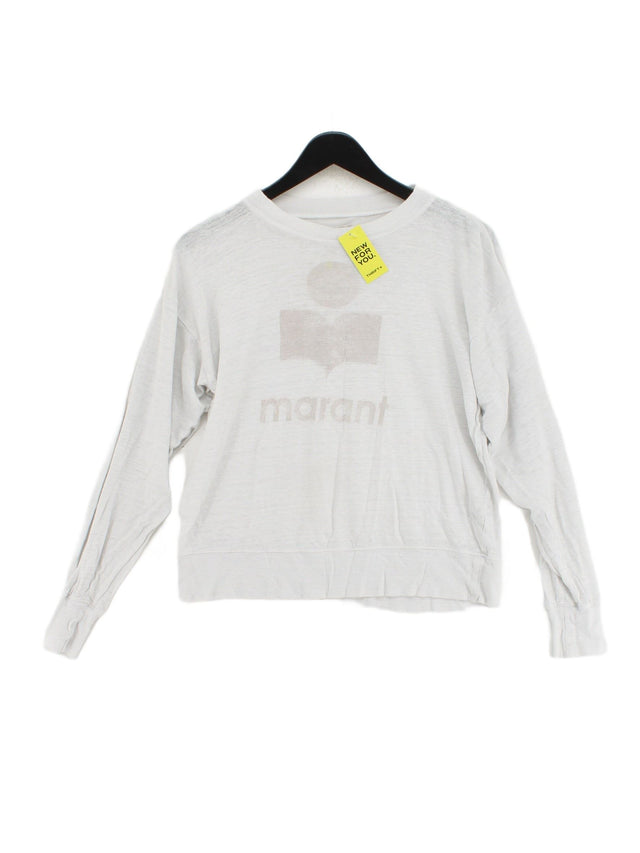 Isabel Marant Étoile Women's Top M White 100% Cotton