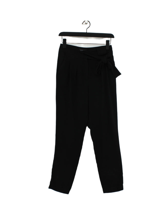 Mango Women's Suit Trousers S Black 100% Polyester