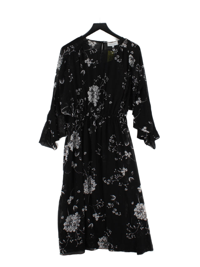 Veronika Maine Women's Maxi Dress UK 8 Black 100% Polyester