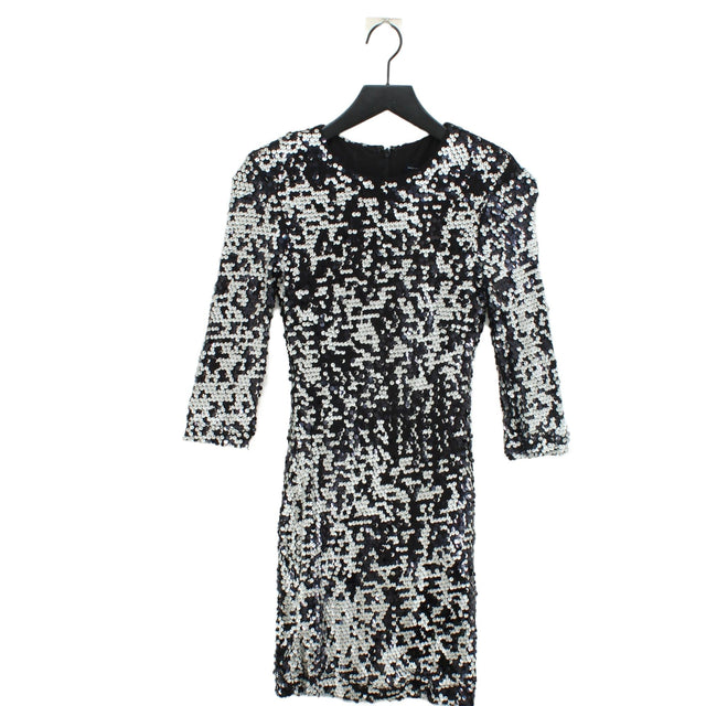 French Connection Women's Midi Dress UK 8 Black