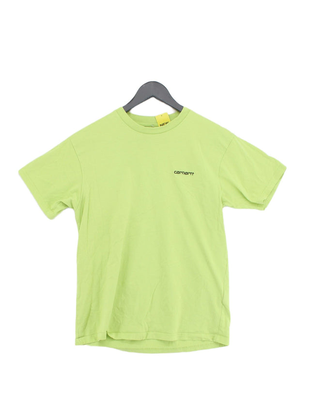Carhartt Men's T-Shirt XS Green 100% Cotton